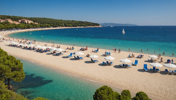 Guide des meilleures plages privées à Saint-Tropez pour profiter du soleil en toute tranquillité
