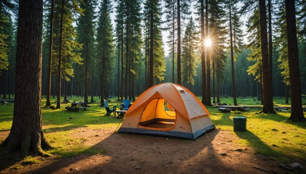 Les meilleurs emplacements de camping avec sanitaires privés à choisir