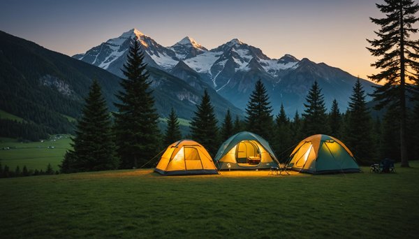 L'art du luxe en plein air au camping 5 étoiles holiday green